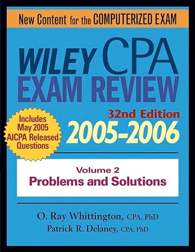 Stock image for Wiley CPA Examination Review 2005-2006, Problems and Solutions for sale by Phatpocket Limited