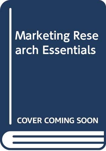 Marketing Research Essentials (9780471720973) by Carl D. McDaniel; Roger Gates