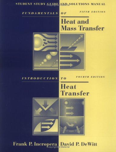 Beispielbild fr Student Study Guide to accompany Introduction to Heat, 4th Edition and Fundamentals of Heat, 5th Edition zum Verkauf von HPB-Red