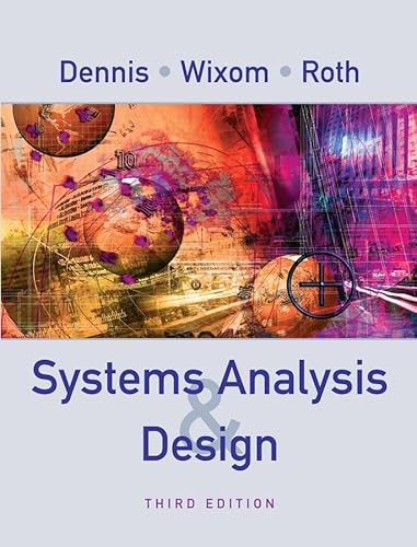 Imagen de archivo de Systems Analysis and Design a la venta por Wonder Book