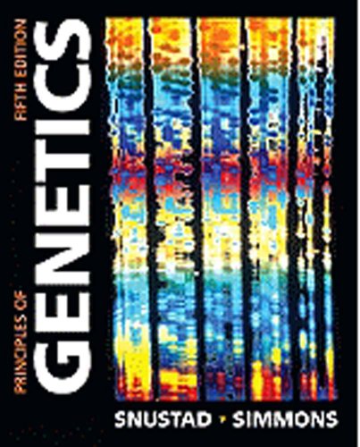 Beispielbild fr Principles of Genetics zum Verkauf von Better World Books