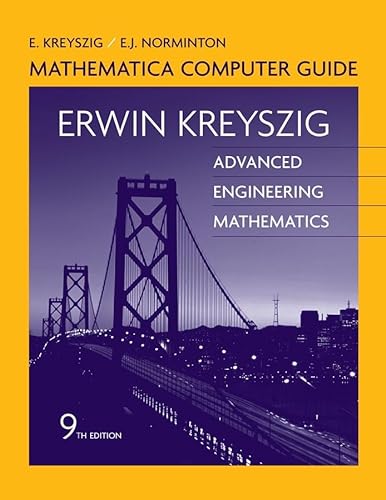 Beispielbild fr Advanced Engineering Mathematics, Mathematica Computer Guide zum Verkauf von ThriftBooks-Atlanta
