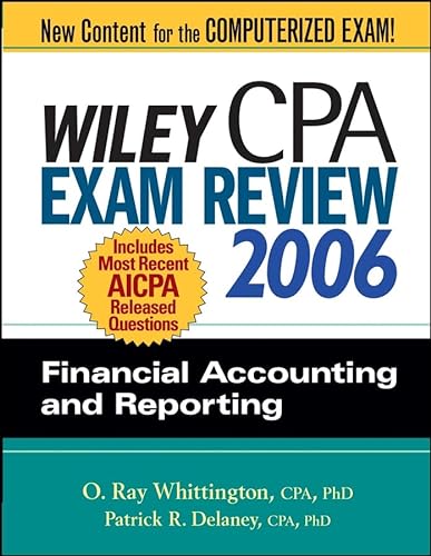 9780471726814: Wiley CPA Exam Review 2006: Financial Accounting and Reporting