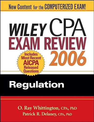 Stock image for Wiley CPA Exam Review 2006: Regulation for sale by Phatpocket Limited
