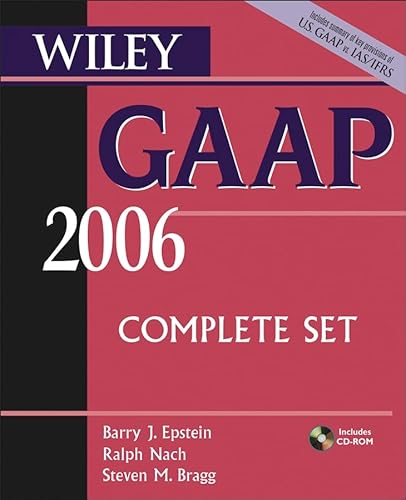 Stock image for Wiley GAAP 2006: Interpretation and Application of Generally Accepted Accounting Principles (Wiley Gaap (Book & CD-Rom)) for sale by Revaluation Books