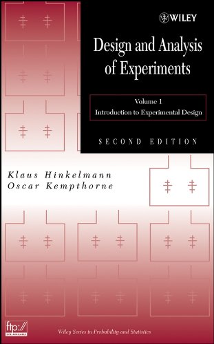 Beispielbild fr Design and Analysis of Experiments, Volume 1: Introduction to Experimental Design zum Verkauf von BooksRun