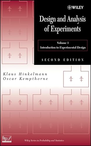 Immagine dell'editore per Design and Analysis of Experiments, Volume 1: Introduction to Experimental Design venduto da Textbooks_Source