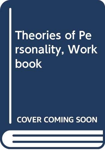 Beispielbild fr Theories of Personality, Workbook Study Guide zum Verkauf von Book ReViews