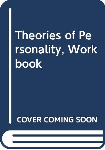 9780471729266: Study Guide to Accompany: Theories of Personality: Workbk
