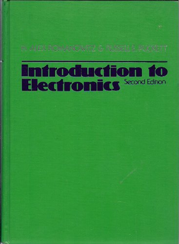 9780471732648: Introduction to Electronics