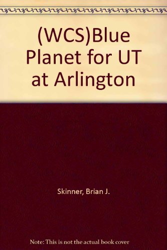 9780471733225: (WCS)Blue Planet for UT at Arlington