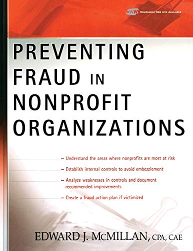 Imagen de archivo de Preventing Fraud in Nonprofit Organizations a la venta por Gulf Coast Books