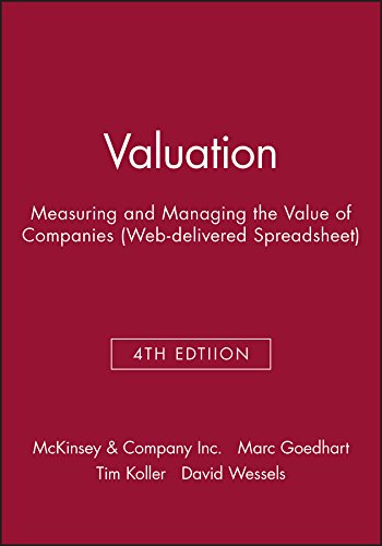 Valuation 4e Web Download (9780471733898) by [???]