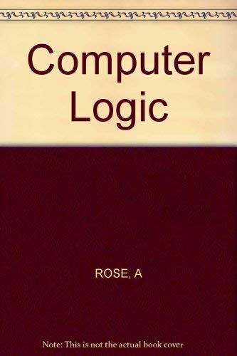 Beispielbild fr Computer Logic zum Verkauf von Better World Books