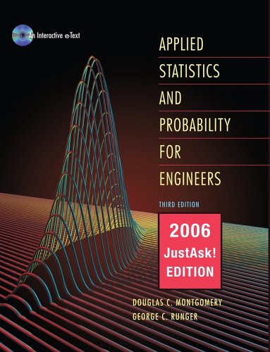 Beispielbild fr Applied Statistics and Probability for Engineers zum Verkauf von ThriftBooks-Dallas