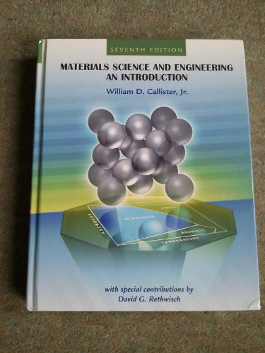 Imagen de archivo de Materials Science And Engineering: An Introduction a la venta por Off The Shelf