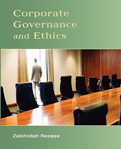 Beispielbild fr Corporate Governance and Ethics zum Verkauf von Better World Books