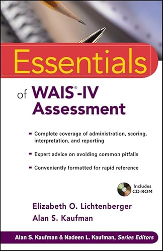 9780471738466: Essentials of WAIS-IV Assessment (Essentials of Psychological Assessment)