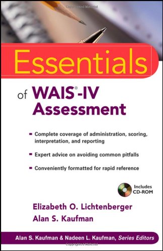 Stock image for Essentials of WAIS-IV Assessment (Essentials of Psychological Assessment) for sale by SecondSale