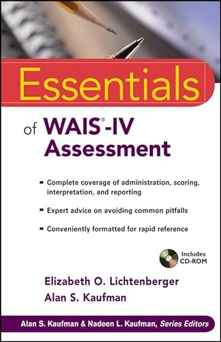 9780471738466: Essentials of WAIS-IV Assessment (Essentials of Psychological Assessment)