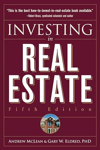 Beispielbild fr Investing in Real Estate zum Verkauf von Better World Books