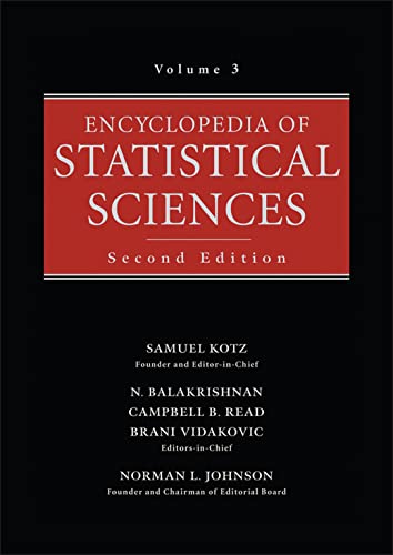 Stock image for Encyclopedia of Statistical Sciences, Volume 3 for sale by Kennys Bookstore