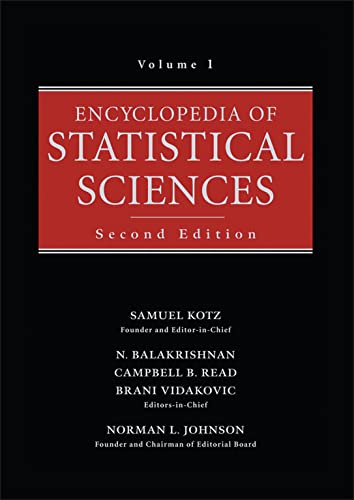Encyclopedia of Statistical Sciences, Volume 1 (9780471743910) by Kotz, Samuel; Balakrishnan, Narayanaswamy; Read, Campbell B.; Vidakovic, Brani
