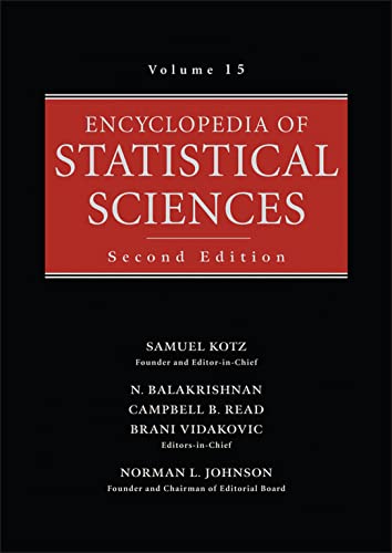 Stock image for Encyclopedia of Statistical Sciences, Volume 15: Wagr Test to Zyskind-Martin Models for sale by killarneybooks