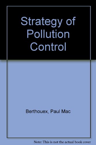 Stock image for STRATEGY OF POLLUTION CONTROL for sale by Virginia Martin, aka bookwitch