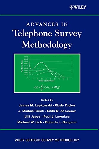 Beispielbild fr Advances in Telephone Survey Methodology zum Verkauf von Better World Books