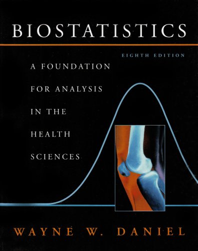 Biostatistics, Textbook and Student Solutions Manual: A Foundation for Analysis in the Health Sciences (9780471746522) by Daniel, Wayne W.