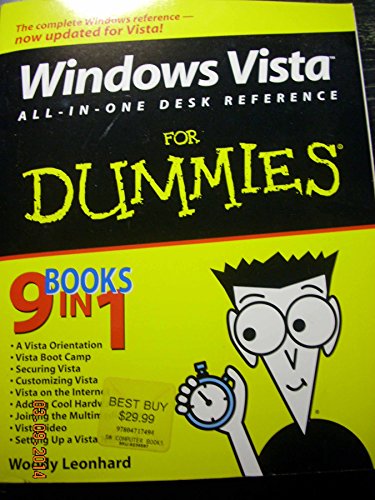 9780471749417: Windows Vista All-in-One Desk Reference for Dummies