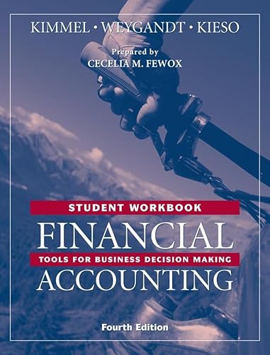 9780471750819: Financial Accounting, Student Workbook: Tools for Business Decision Making