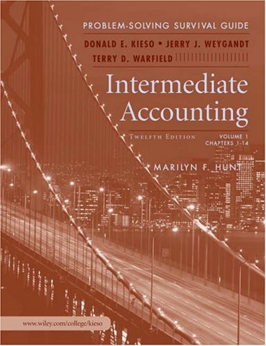 9780471750857: Intermediate (Chapters 1-14) (v. 1) (Intermediate Accounting: Problem Solving Survival Guide)