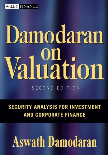 Beispielbild fr Damodaran on Valuation: Security Analysis for Investment and Corporate Finance zum Verkauf von BooksRun