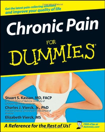 Beispielbild fr Chronic Pain for Dummies zum Verkauf von Better World Books