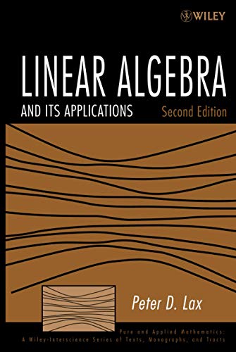 9780471751564: Linear Algebra and Its Applications, 2nd Edition