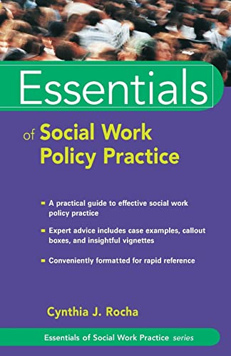 Beispielbild fr Essentials of Social Work Policy Practice zum Verkauf von ZBK Books