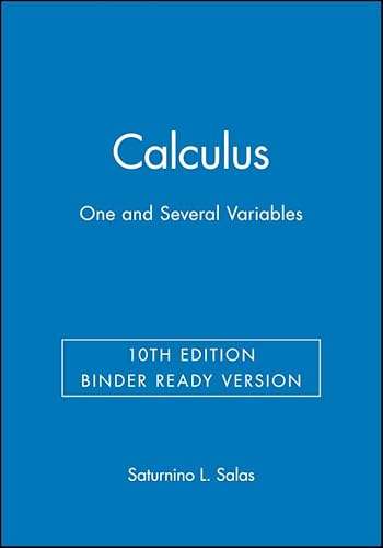 Calculus: One and Several Variables (9780471752547) by Salas, Saturnino L.; Hille, Einar; Etgen, Garret J.