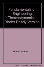 9780471752585: Fundamentals of Engineering Thermodynamics
