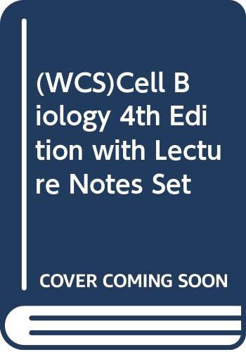 Imagen de archivo de (WCS)Cell Biology 4th Edition with Lecture Notes Set a la venta por Bookmonger.Ltd