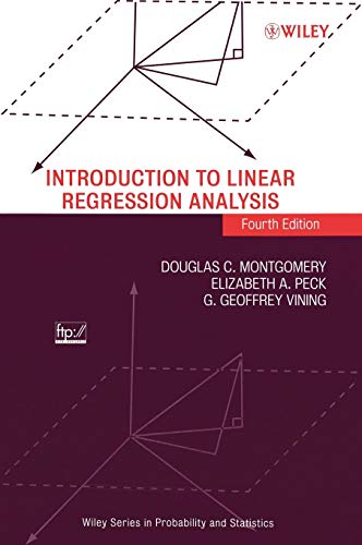 Beispielbild fr Introduction to Linear Regression Analysis zum Verkauf von Better World Books