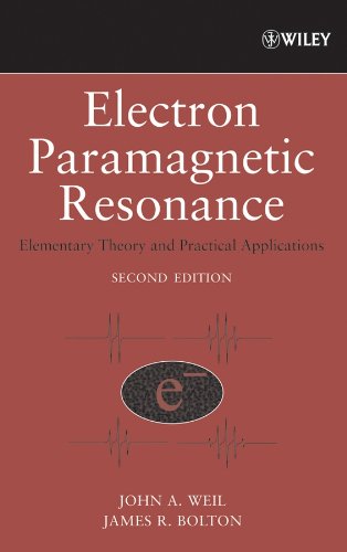 9780471754961: Electron Paramagnetic Resonance: Elementary Theory And Practical Applications