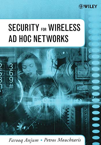 Imagen de archivo de Security for Wireless Ad Hoc Networks a la venta por Better World Books