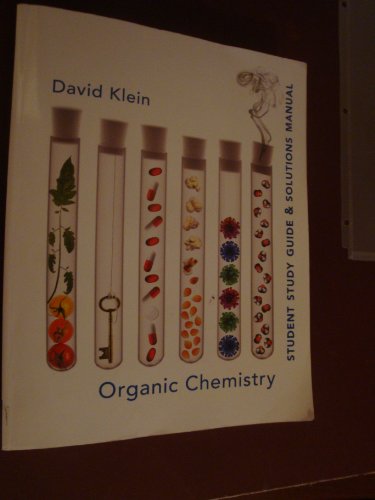 Stock image for Student Study Guide and Solutions Manual for Organic Chemistry for sale by Zoom Books Company