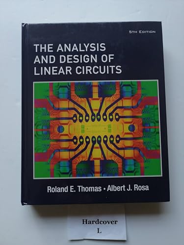 Stock image for The Analysis and Design of Linear Circuits for sale by BooksRun