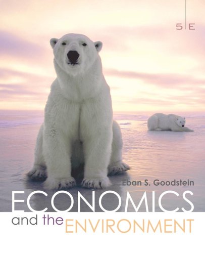 Stock image for Economics and the Environment for sale by Better World Books