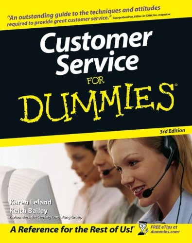 Beispielbild fr Customer Service For Dummies® zum Verkauf von WorldofBooks
