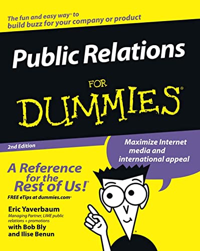 Beispielbild fr Public Relations For Dummies zum Verkauf von Your Online Bookstore