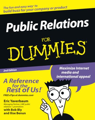 Imagen de archivo de Public Relations For Dummies a la venta por SecondSale